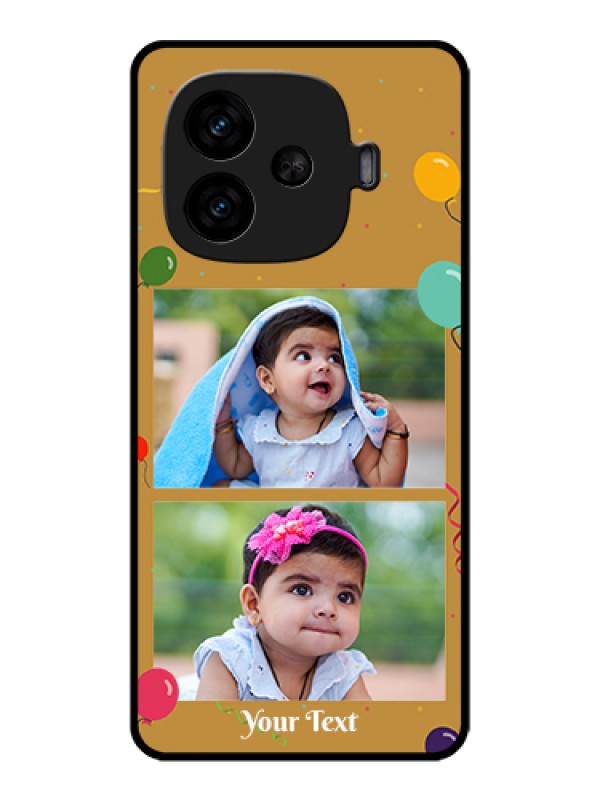 Custom iQOO Neo 10R 5G Custom Metal Phone CaseAbstract Colorful Design