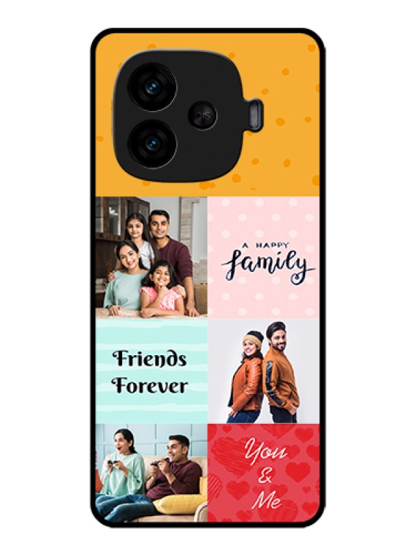 Custom iQOO Neo 10R 5G Custom Metal Phone CaseAlphabet Design