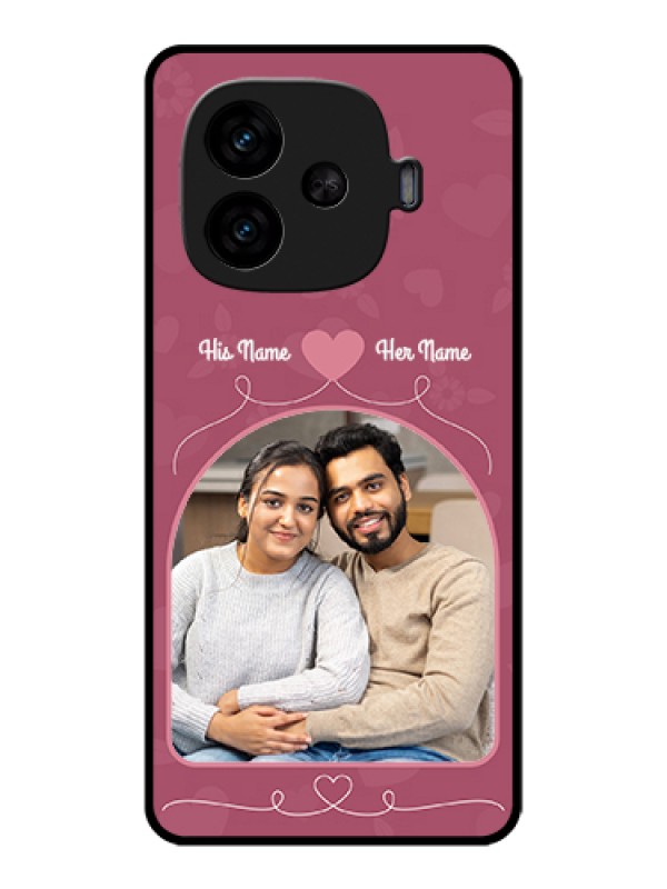 Custom iQOO Neo 10R 5G Custom Metal Phone CaseSimple Diamond Design