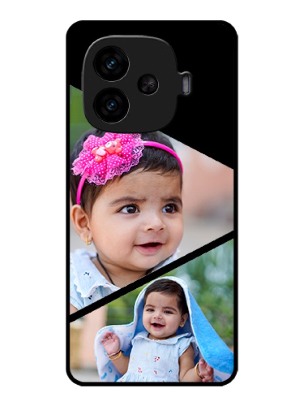 Custom iQOO Neo 10R 5G Custom Metal Phone CaseSimple Red Color Design