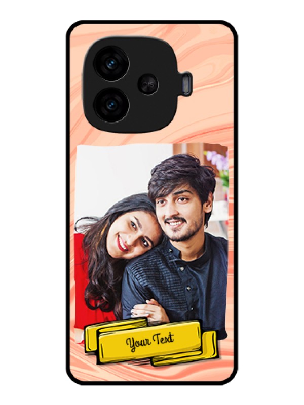 Custom iQOO Neo 10R 5G Custom Metal Phone CaseImage Holder With 2 Color Design