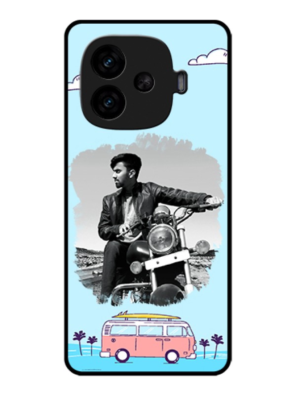 Custom iQOO Neo 10R 5G Custom Metal Phone CaseMy Dad Hero Design
