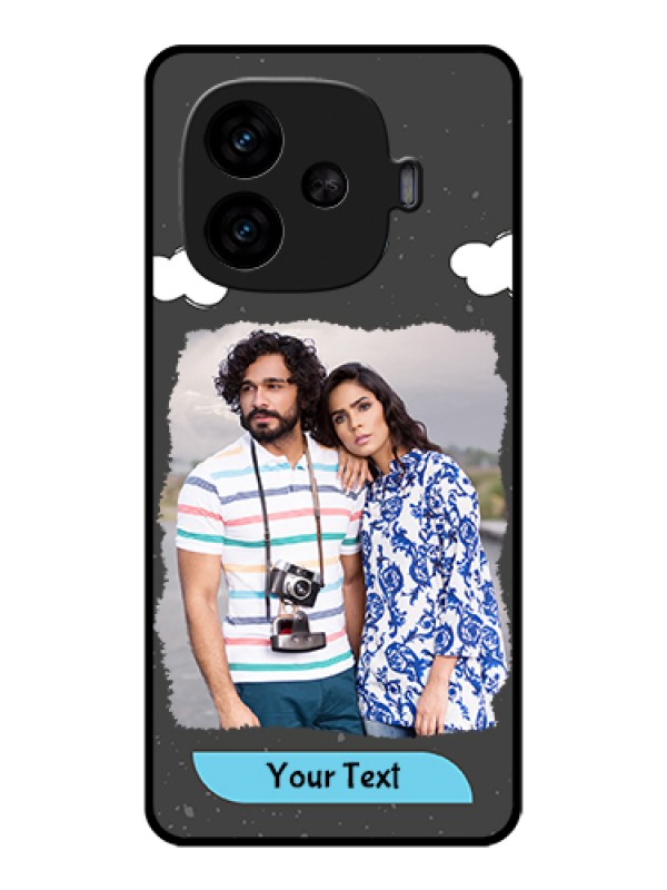 Custom iQOO Neo 10R 5G Custom Metal Phone CaseMom and Dad Pic Design