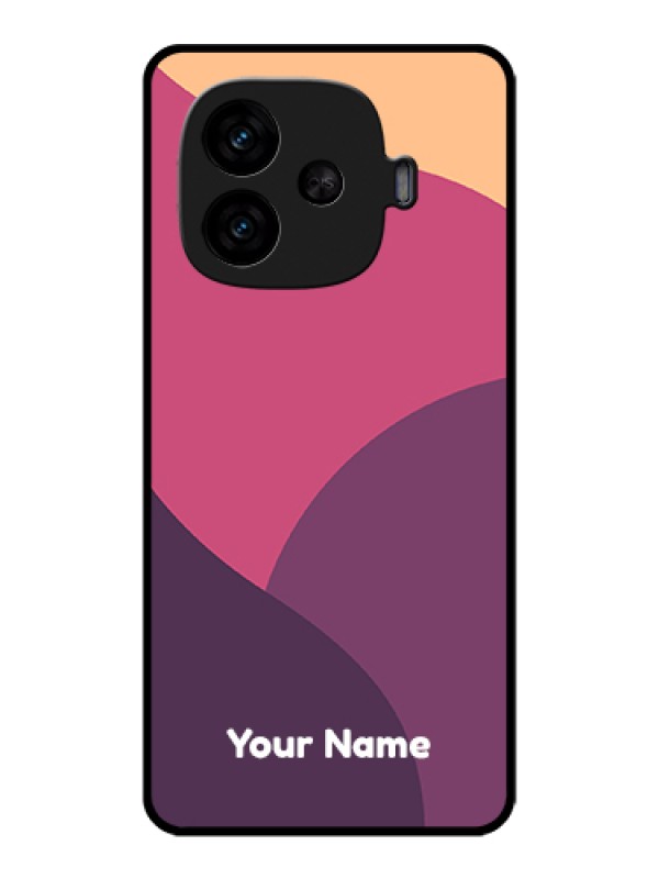 Custom iQOO Neo 10R 5G Custom Metal Phone CaseAbstract Triangle Design