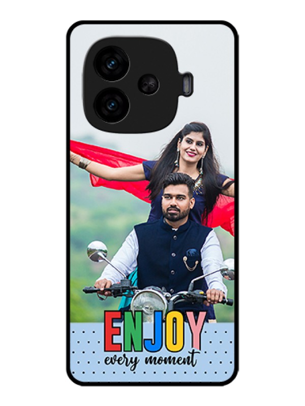 Custom iQOO Neo 10R 5G Custom Metal Phone CaseWith Oreo Biscuit Design