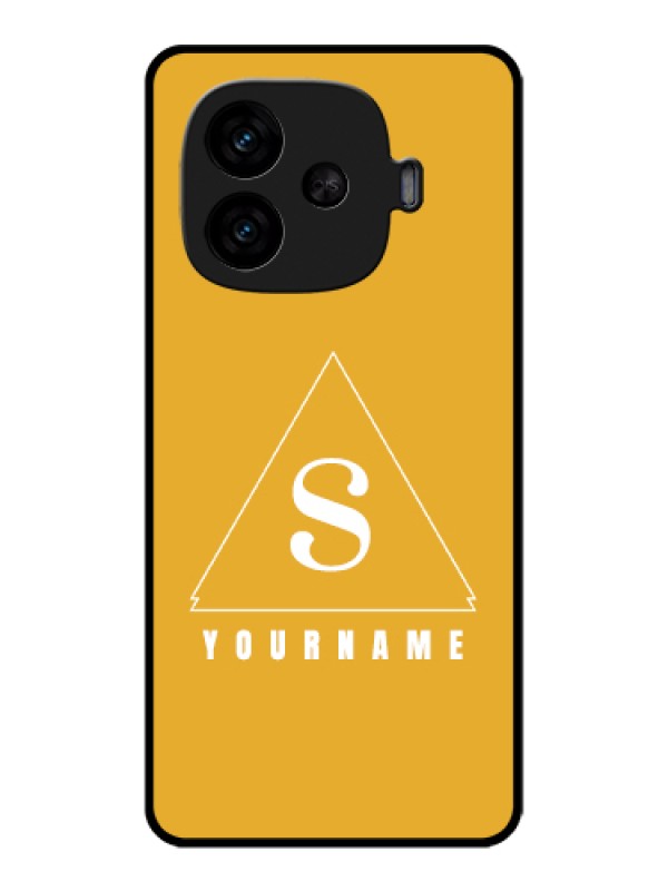 Custom iQOO Neo 10R 5G Custom Metal Phone CaseTriangle Pattern Dotted Design