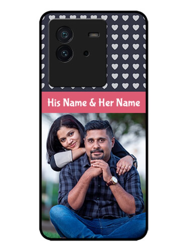 Custom iQOO Neo 6 5G Custom Metal Phone CaseLove Symbols Design