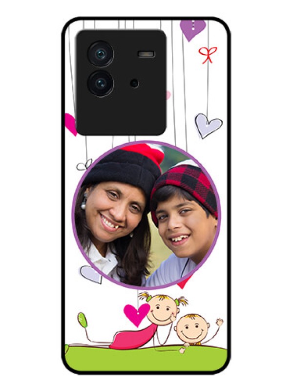 Custom iQOO Neo 6 5G Custom Metal Phone CaseCute Kids Phone Case Design