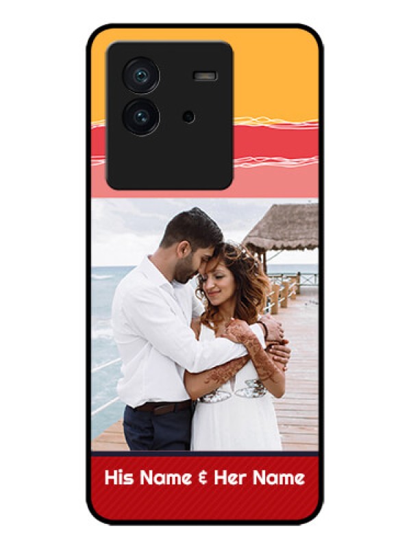 Custom iQOO Neo 6 5G Custom Metal Phone CaseColorful Case Design