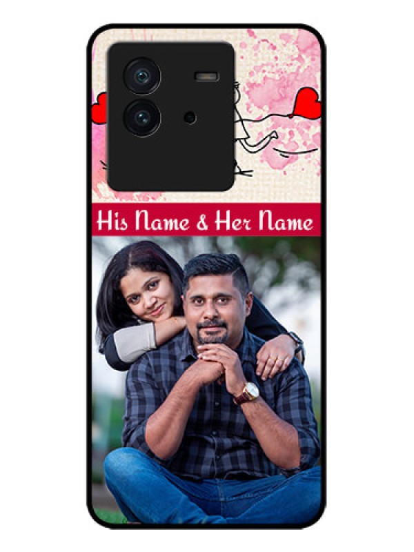 Custom iQOO Neo 6 5G Custom Metal Phone CaseYou And Me Case Design