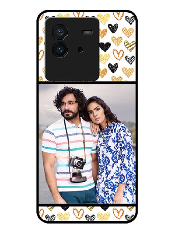 Custom iQOO Neo 6 5G Custom Metal Phone CaseLove Symbol Design