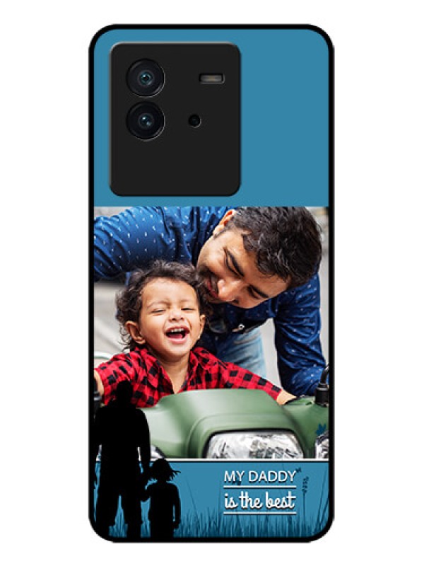 Custom iQOO Neo 6 5G Custom Metal Phone CaseBest Dad Design