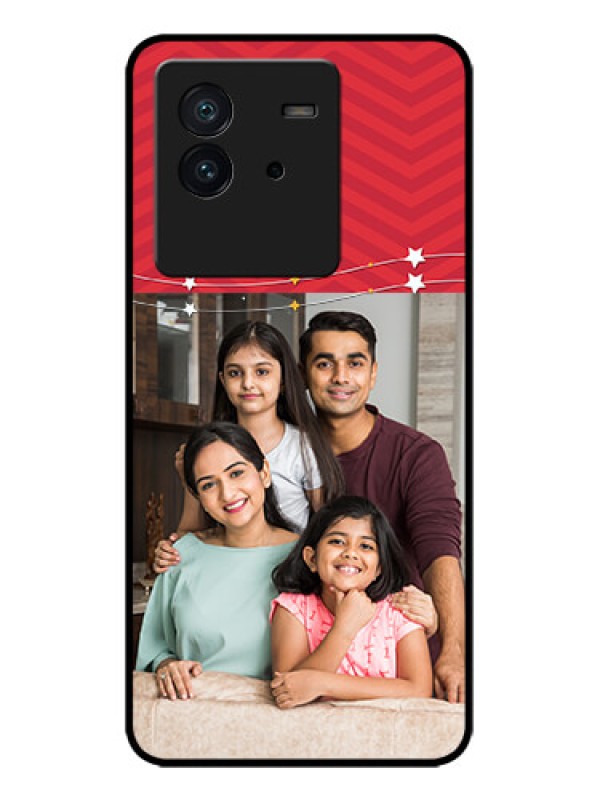 Custom iQOO Neo 6 5G Custom Metal Phone CaseHappy Family Design