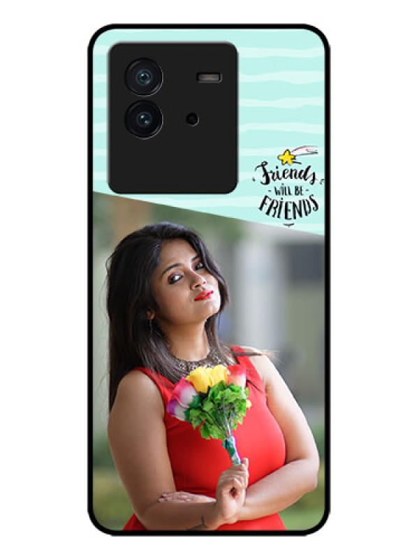 Custom iQOO Neo 6 5G Custom Metal Phone CaseFriends Picture Icon Design