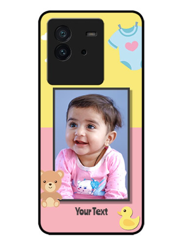 Custom iQOO Neo 6 5G Custom Metal Phone CaseKids 2 Color Design