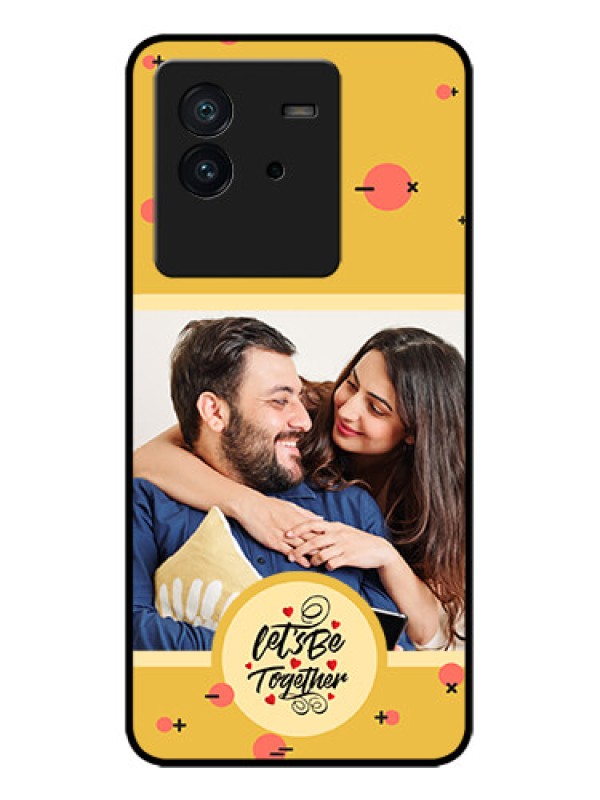 Custom iQOO Neo 6 5G Custom Metal Phone CaseLets Be Together Design