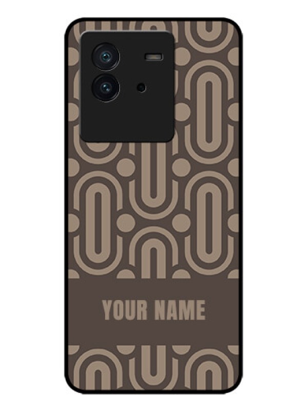 Custom iQOO Neo 6 5G Custom Metal Phone CaseCaptivating Zero Pattern Design