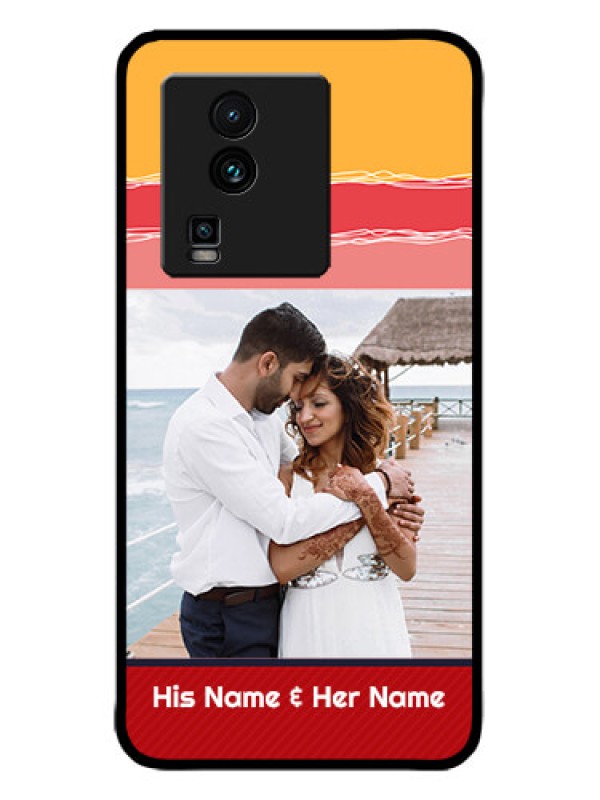 Custom iQOO Neo 7 5G Custom Metal Phone CaseColorful Case Design