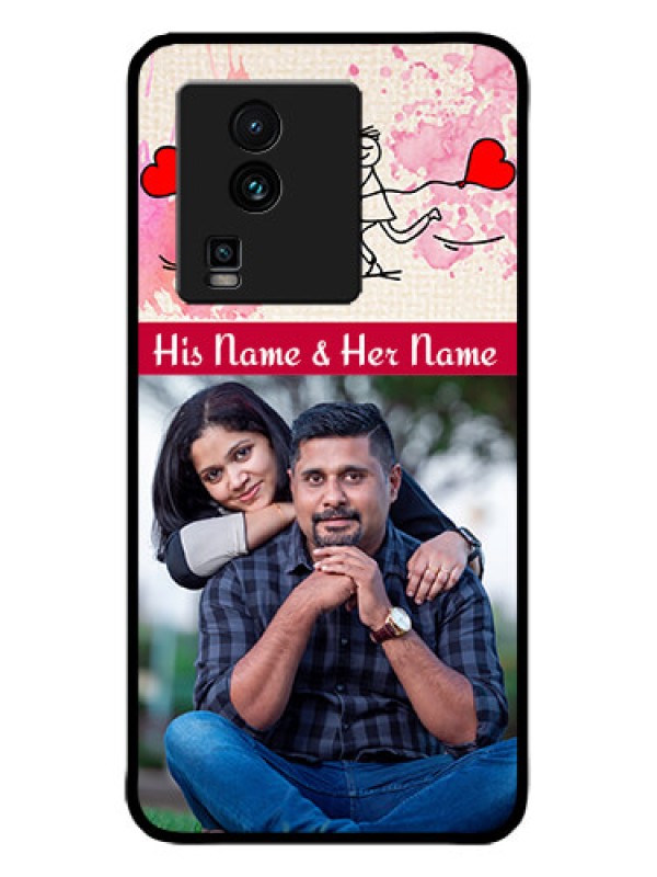 Custom iQOO Neo 7 5G Custom Metal Phone CaseYou And Me Case Design