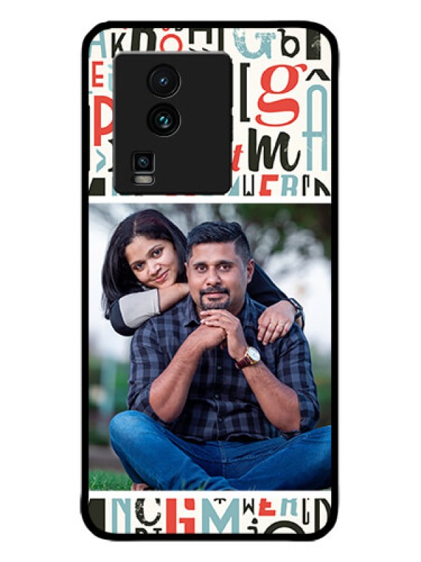 Custom iQOO Neo 7 5G Custom Metal Phone CaseAlphabet Design