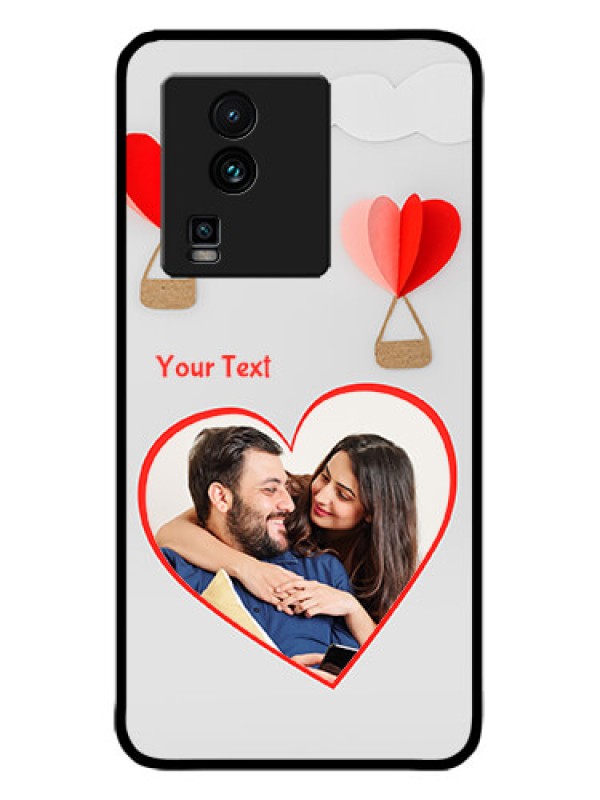 Custom iQOO Neo 7 5G Custom Metal Phone CaseParachute Love Design