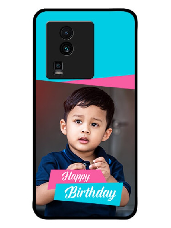 Custom iQOO Neo 7 5G Custom Metal Phone CaseImage Holder With 2 Color Design