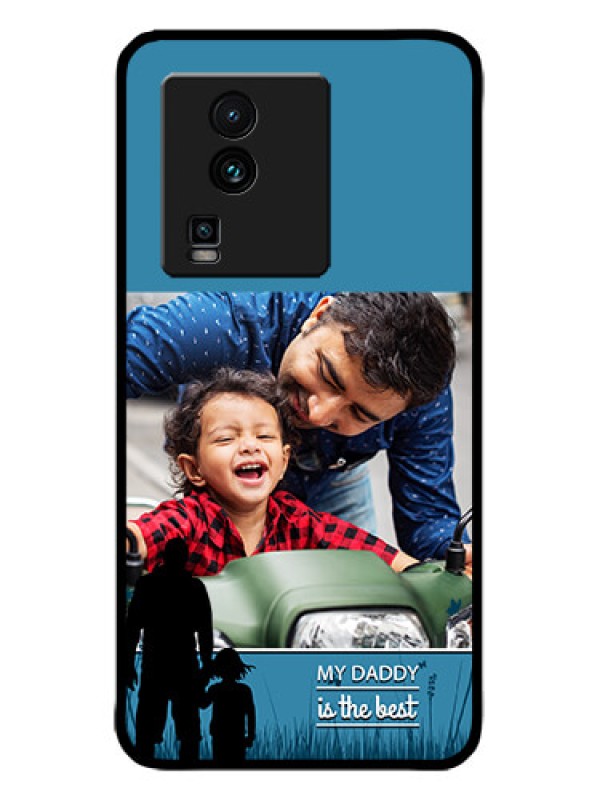 Custom iQOO Neo 7 5G Custom Metal Phone CaseBest Dad Design