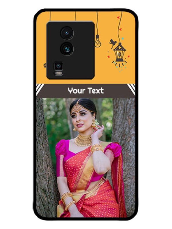 Custom iQOO Neo 7 5G Custom Metal Phone CaseWith Family Picture And Icons