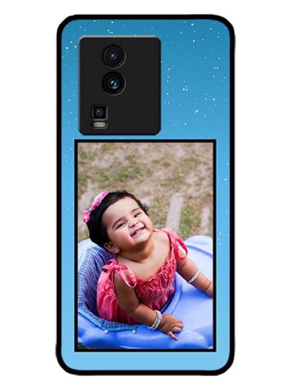 Custom iQOO Neo 7 5G Custom Metal Phone CaseWave Pattern Colorful Design