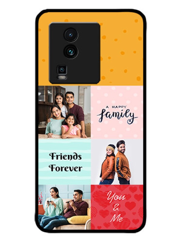 Custom iQOO Neo 7 5G Custom Metal Phone CaseImages With Quotes Design