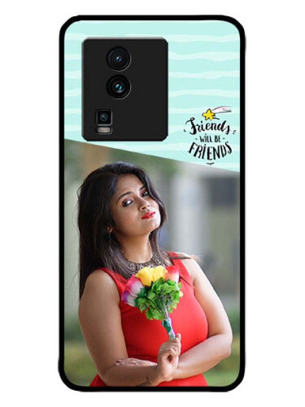 Custom iQOO Neo 7 5G Custom Metal Phone CaseFriends Picture Icon Design