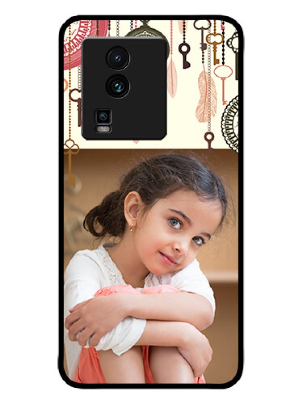 Custom iQOO Neo 7 5G Custom Metal Phone CaseBoho Style Design