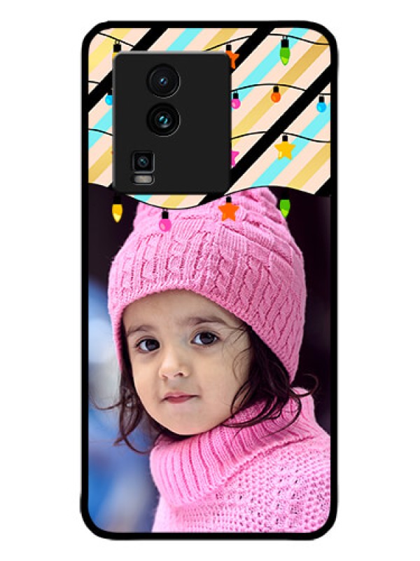 Custom iQOO Neo 7 5G Custom Metal Phone CaseLights Hanging Design