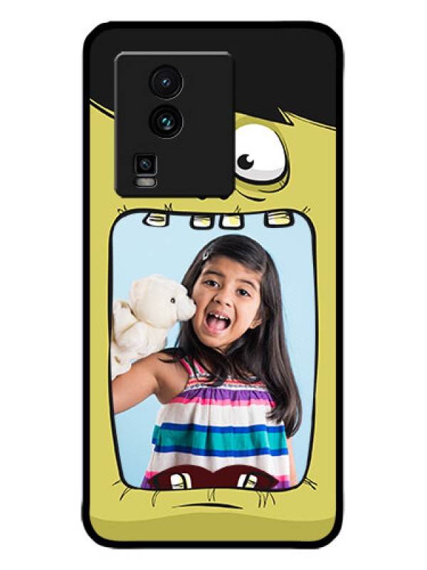 Custom iQOO Neo 7 5G Custom Metal Phone CaseCartoon Monster Back Case Design