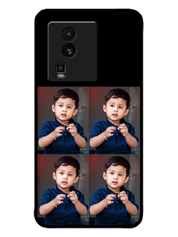 Custom iQOO Neo 7 5G Custom Metal Phone Case4 Image Holder Design