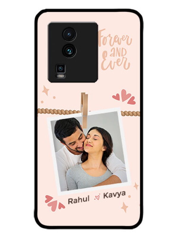 Custom iQOO Neo 7 5G Custom Metal Phone CaseForever And Ever Love Design