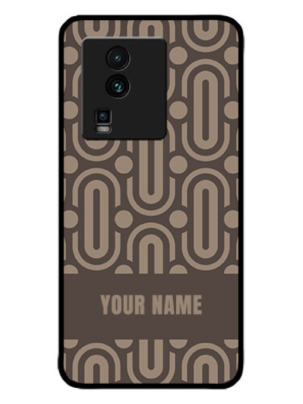 Custom iQOO Neo 7 5G Custom Metal Phone CaseCaptivating Zero Pattern Design