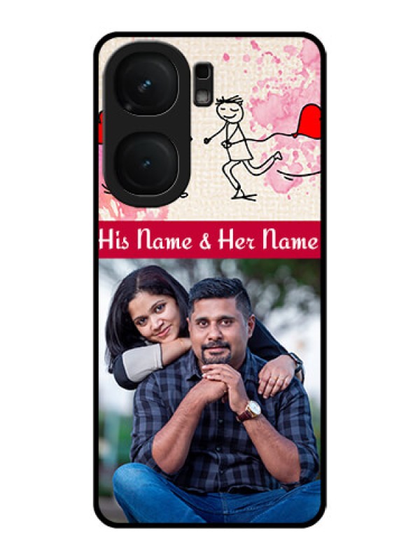 Custom iQOO Neo 9 Pro 5G Custom Metal Phone Case - You And Me Case Design