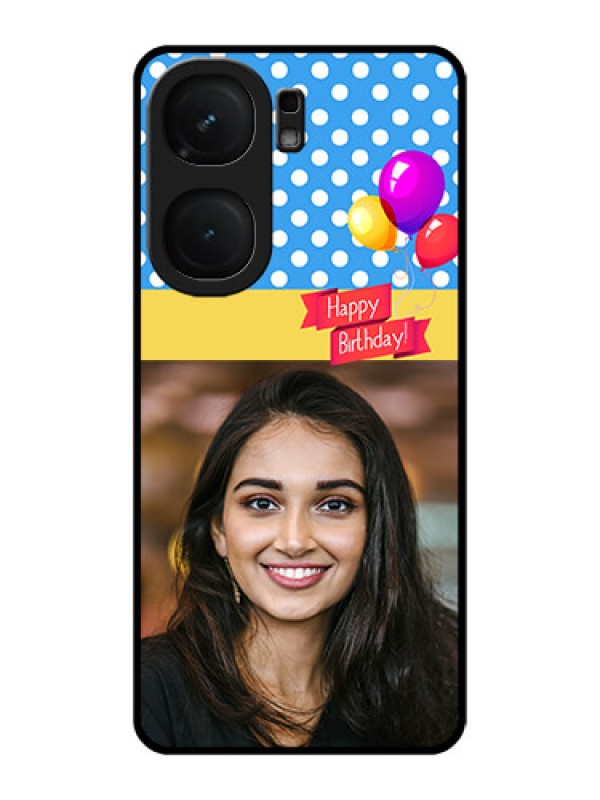 Custom iQOO Neo 9 Pro 5G Custom Metal Phone Case - Happy Birthday Design
