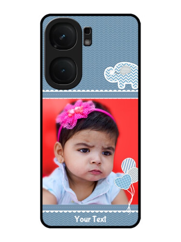 Custom iQOO Neo 9 Pro 5G Custom Metal Phone Case - With Kids Pattern Design