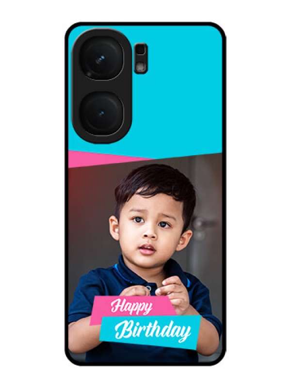 Custom iQOO Neo 9 Pro 5G Custom Metal Phone Case - Image Holder With 2 Color Design