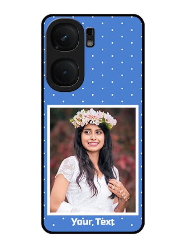 Custom iQOO Neo 9 Pro 5G Custom Metal Phone Case - Polka Dots Design