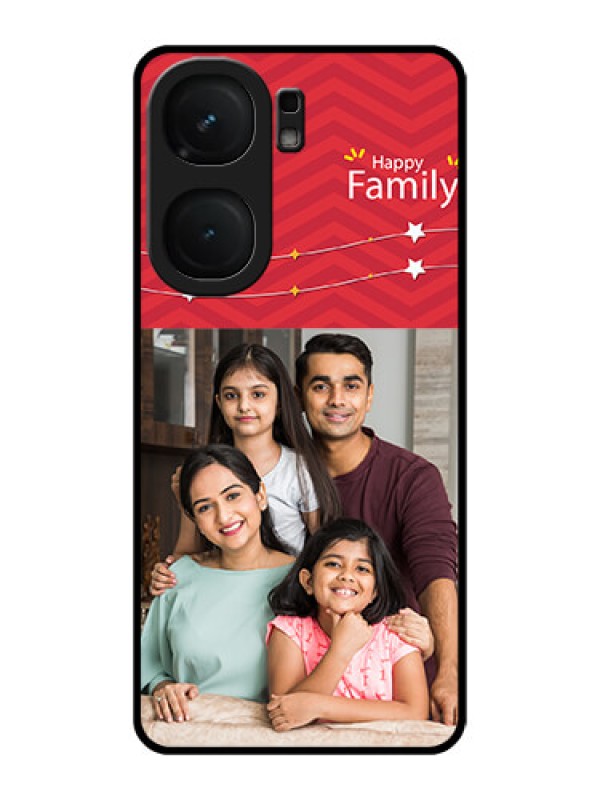 Custom iQOO Neo 9 Pro 5G Custom Metal Phone Case - Happy Family Design