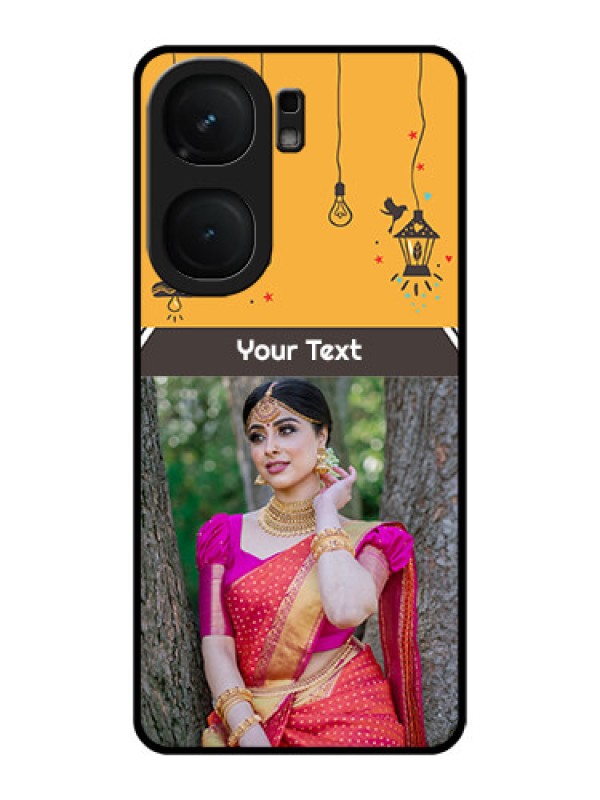 Custom iQOO Neo 9 Pro 5G Custom Metal Phone Case - With Family Picture And Icons