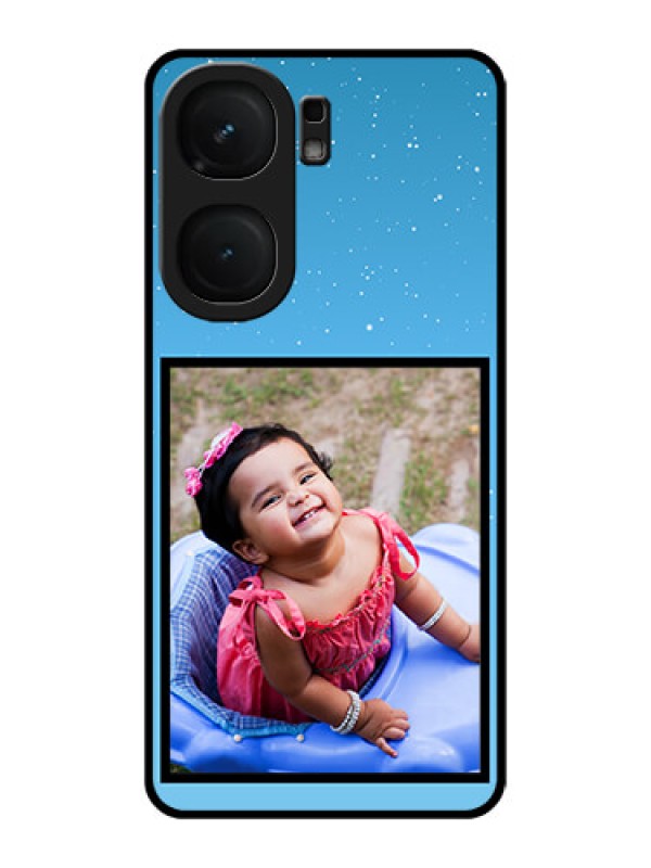 Custom iQOO Neo 9 Pro 5G Custom Metal Phone Case - Wave Pattern Colorful Design