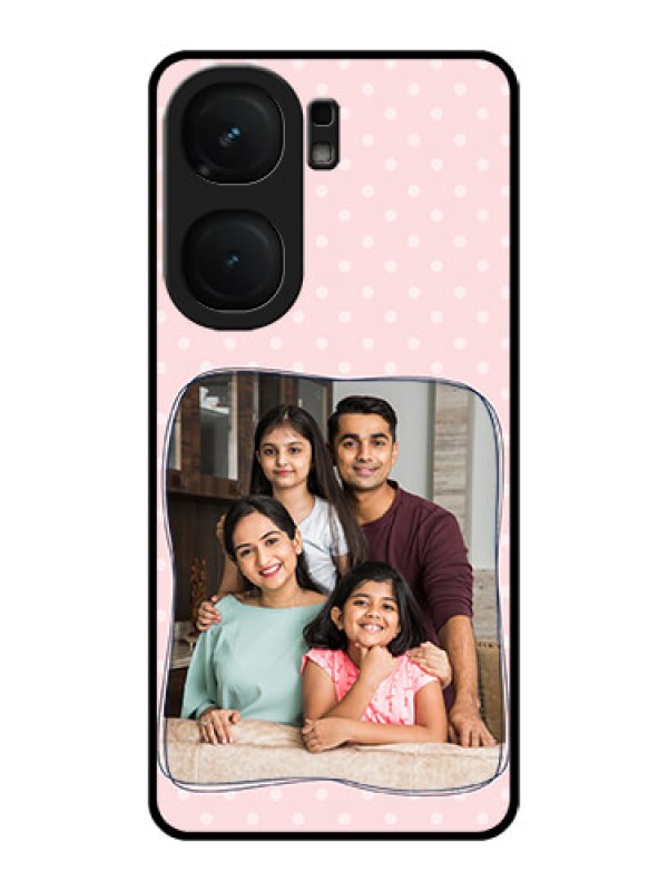 Custom iQOO Neo 9 Pro 5G Custom Metal Phone Case - Family With Dots Design