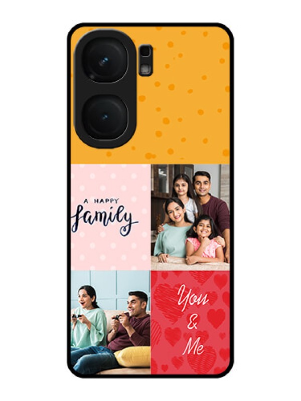 Custom iQOO Neo 9 Pro 5G Custom Metal Phone Case - Images With Quotes Design