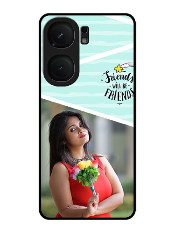 Custom iQOO Neo 9 Pro 5G Custom Metal Phone Case - Friends Picture Icon Design