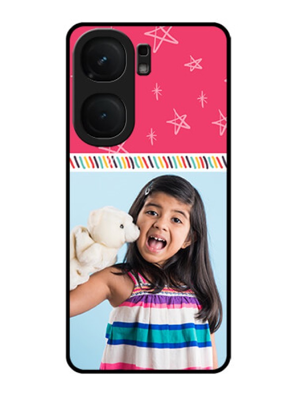 Custom iQOO Neo 9 Pro 5G Custom Metal Phone Case - Line Art Design