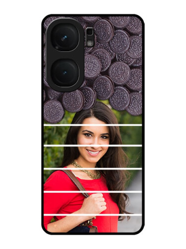 Custom iQOO Neo 9 Pro 5G Custom Metal Phone Case - With Oreo Biscuit Design